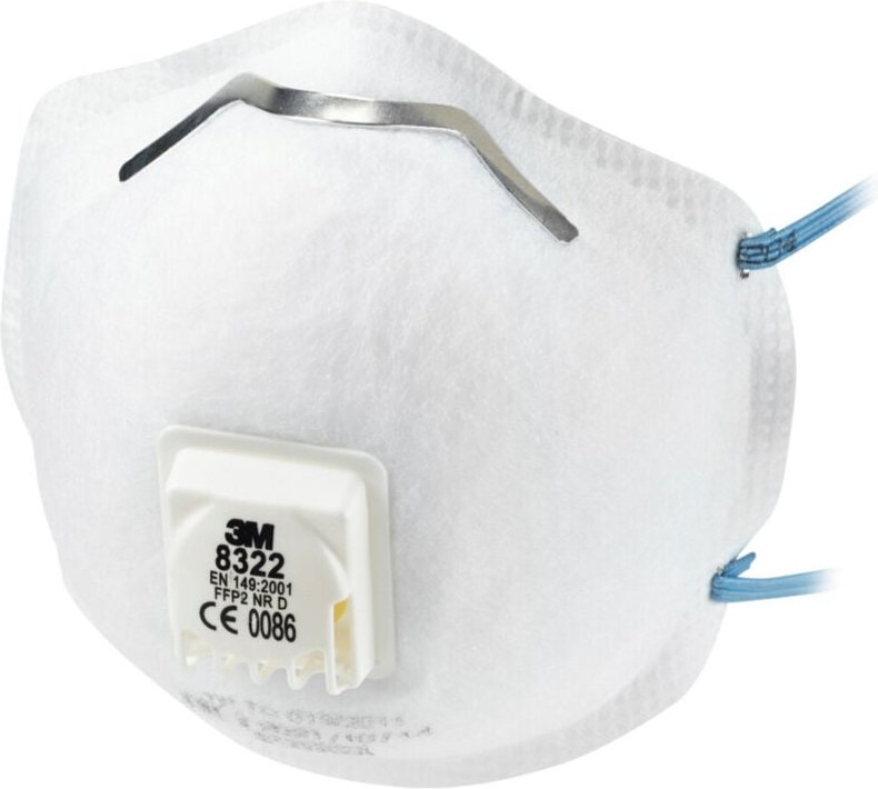 3M Atemschutzmasken-Set Serie 8300 P2V 10 Stk