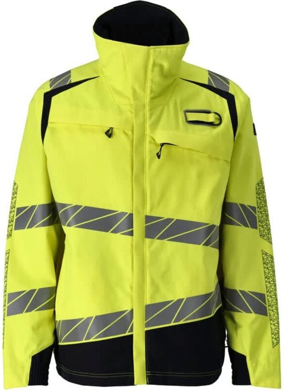 Mascot - Warnschutz-Jacke 21309-281 Gr. 4XL hi-vis yellow/dark navy