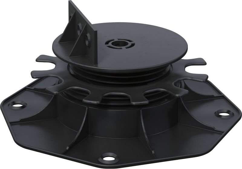 Karle&rubner - k&r Terrassenlager Balkenlager Holz Terrasse wpc Stelzlager Stellfuß 35 - 70 mm