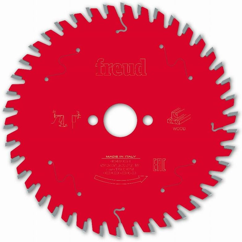 Sägeblatt für kabelgebundene/kabellose Handkreissäge Freud 140 1,8/1,3 AL20 Z42 ba 5° - F03FS09669 -FR04W003H