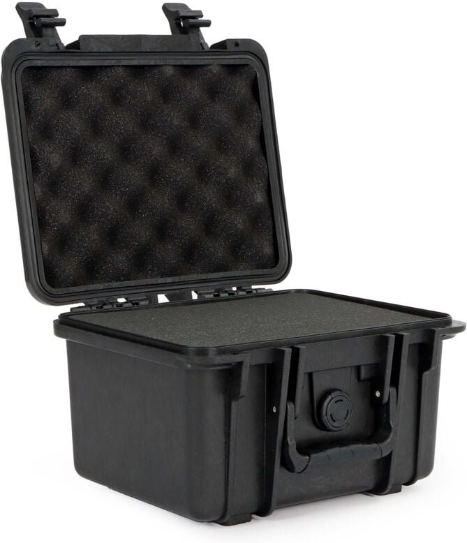 Wiltec - Universalkoffer 27 x 23,1 x 18 cm, wasserdichter Transportkoffer, Schutzkoffer aus pp und Glasfaser, Koffer mit...