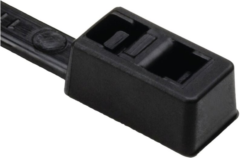Thumbnail - Hellermanntyton - 117-00008 T50LDH-PA66HS-BK (100) Kabelbinder 395 mm 4.70 mm Schwarz 100 St.
