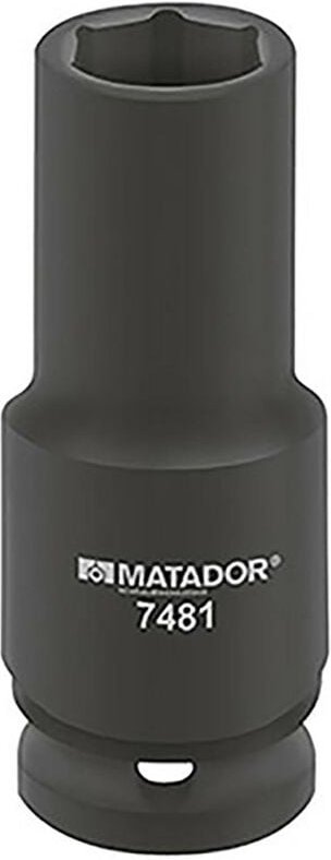 Thumbnail - Kraft-Steckschlüssel-Einsatz, 6-kt., lang, 12,5 mm (1/2"): 12x78 m