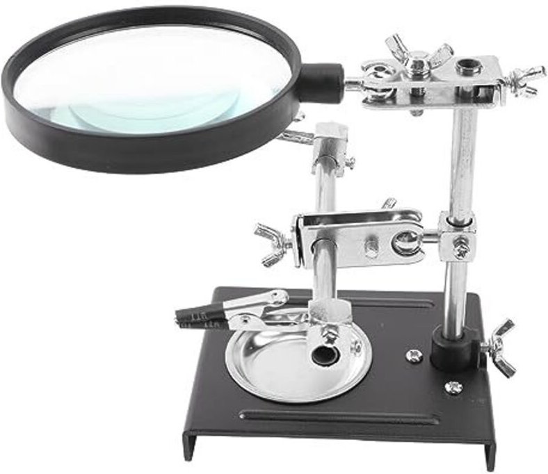 Lupenlötstation, Desktop-Schweißreparatur mit universeller Schweißtisch-Hilfsvorrichtung, für Wartungsarbeiten, Leiterpl...
