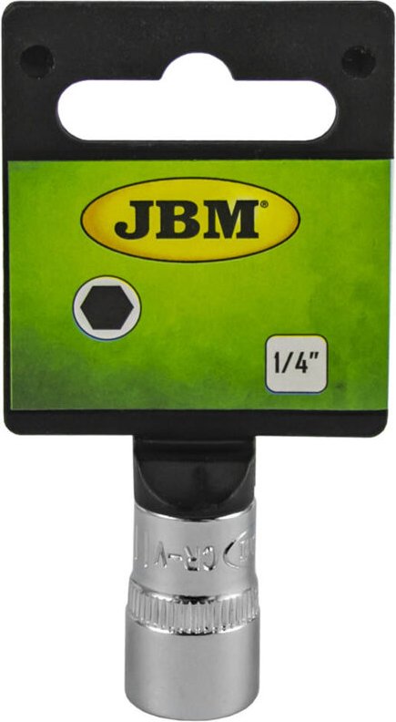 1/4" 12mm Innensechskant. Chrom JBM13360