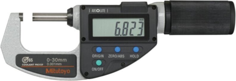 Mitutoyo - Absolute Digitale Bügelmessschraube Quickmike, 0-30 mm