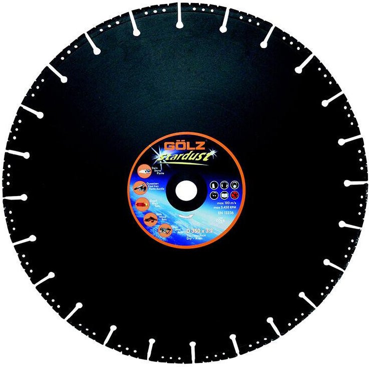 Golz - Stardustscheibe 350MM 25.4/20 2858020351