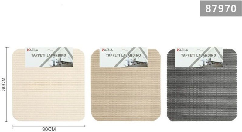 Trade Shop - SET 2 ANTISCIVIL TAPS LAVANDINO RIGHINO CUDRATO 30X30CM 87970 -