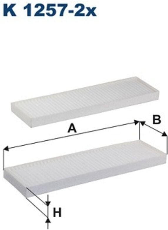Innenraumfilter K12572x Filtron