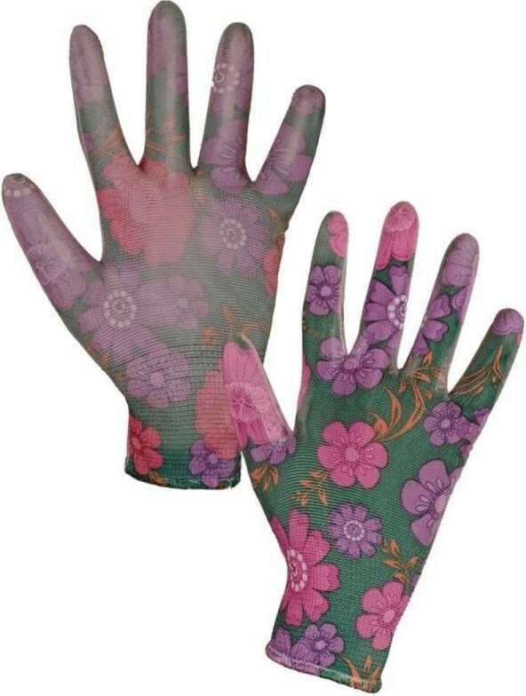 Leiva Schutzhandschuhe Mit Blumen Grösse 7 - 12 Paar - Rek Leiva 7