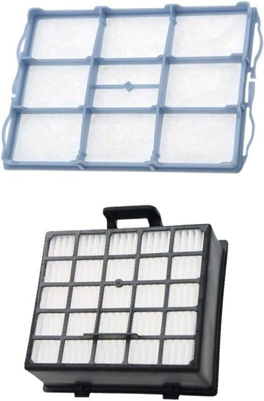 Staubsaugerteile (1 Motorfilter + 1 HEPA-Filter) für die Bosch BSGL VSZ BSD BSA-Serie