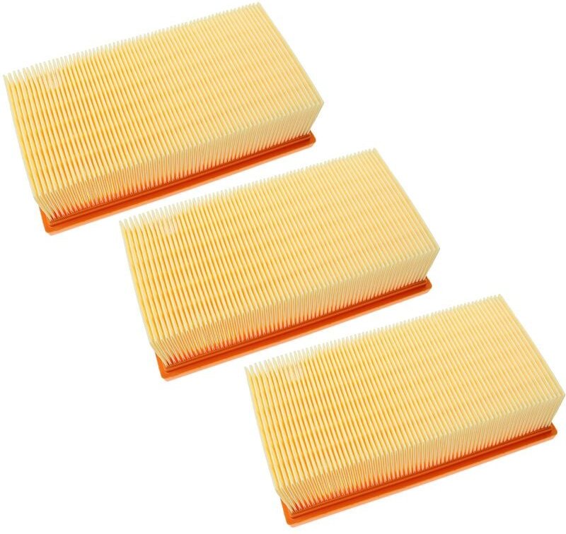 Thumbnail - Set 3x Flachfaltenfilter kompatibel mit Festool ctl 22 e, ctl 33 e/le Nass- und Trockensauger, Staubsauger - Filtereleme...