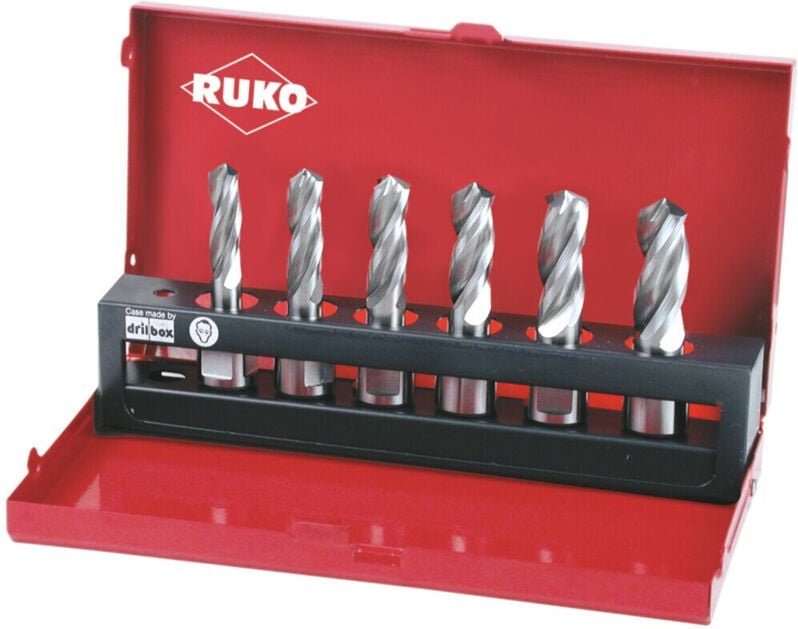 RUKO Vollbohrersatz Solid 3S HSS 6tlg. Ø 10-15 mm - 108830