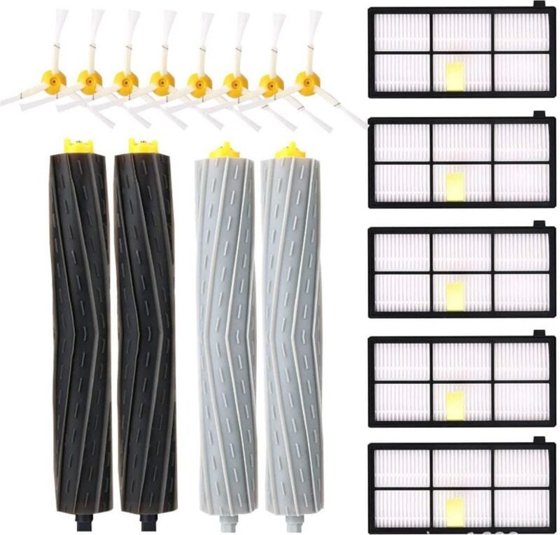 Thumbnail - IRobot Accessories for 960 980 895 880 870 871 etc, 800/900 Series Brush Replacement Parts Kit for iRobot Roomba Vacuum ...
