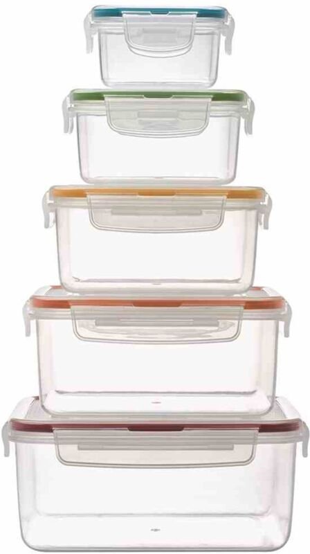 Lock&lock - Behälter-Set quadratisch 5-teilig