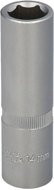 Llave Vaso 1/2 Hexagonal Larga 14 Mm.