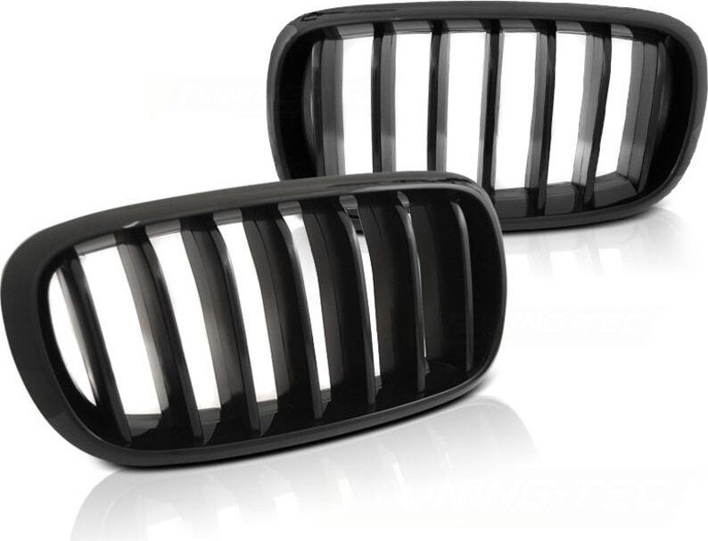 Grill BMW X5 F15 13-18 GLÄNZEND SCHWARZ
