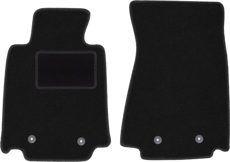 Vordere Matten schwarz für: Nissan 370Z Coupé, Roadster (2009-2020)