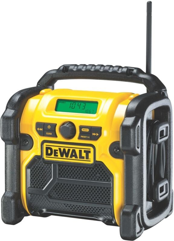 Thumbnail - Xr Li-Ion fm/am Kompakt-Radio ohne Akku ohne Lader im Karton - Dewalt
