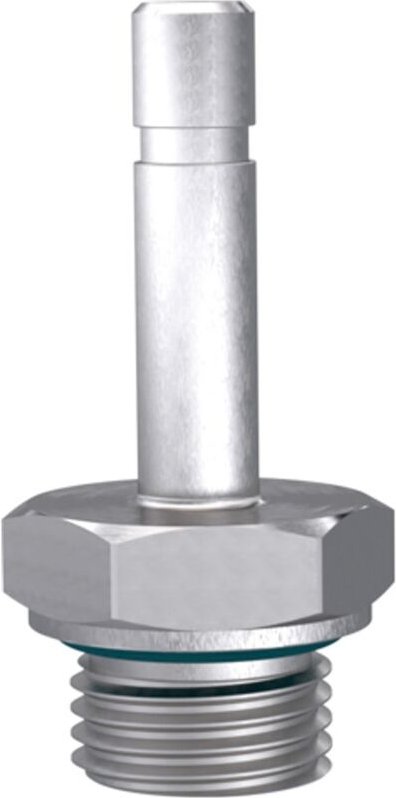 Gewinde-Stecknippel, g 1/4 a., Stecknippel 10 mm, es 1.4404 - Riegler