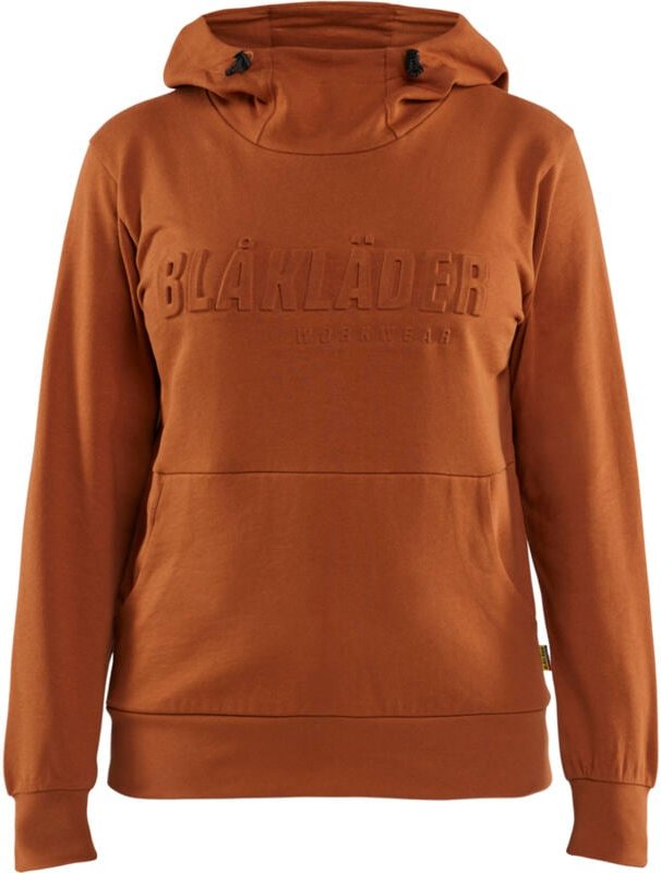 Arbeitskapuzen-Sweatshirt mit 3D-Druck für Damen 3560 - Rost M