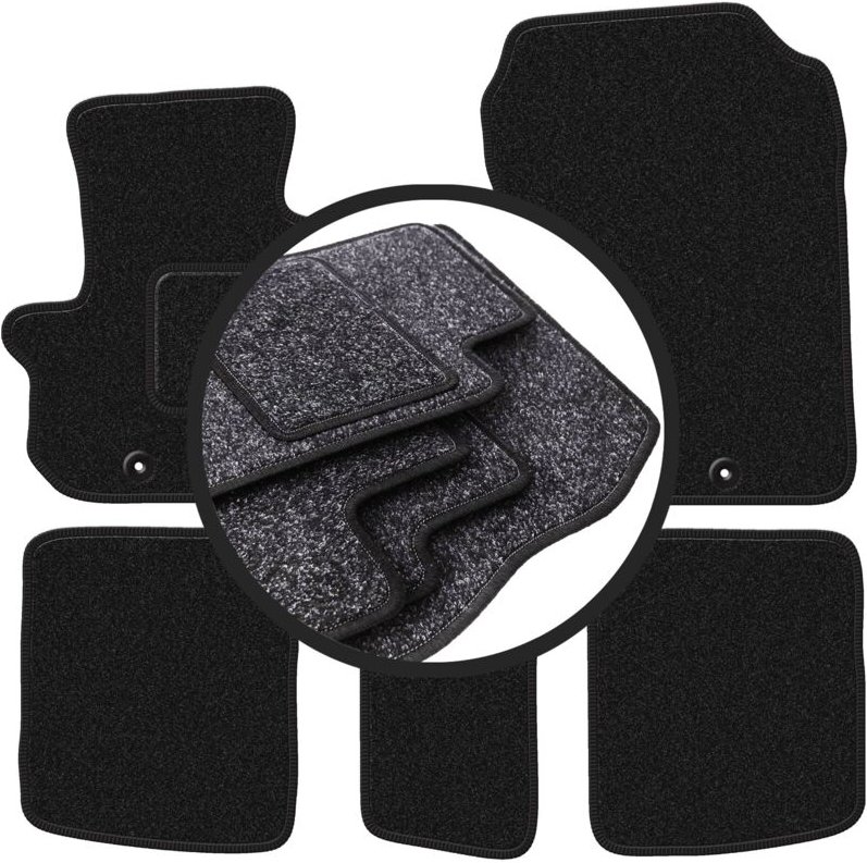 ANTHRA Autofußmatten für: Toyota IQ Fließheck (2009-)