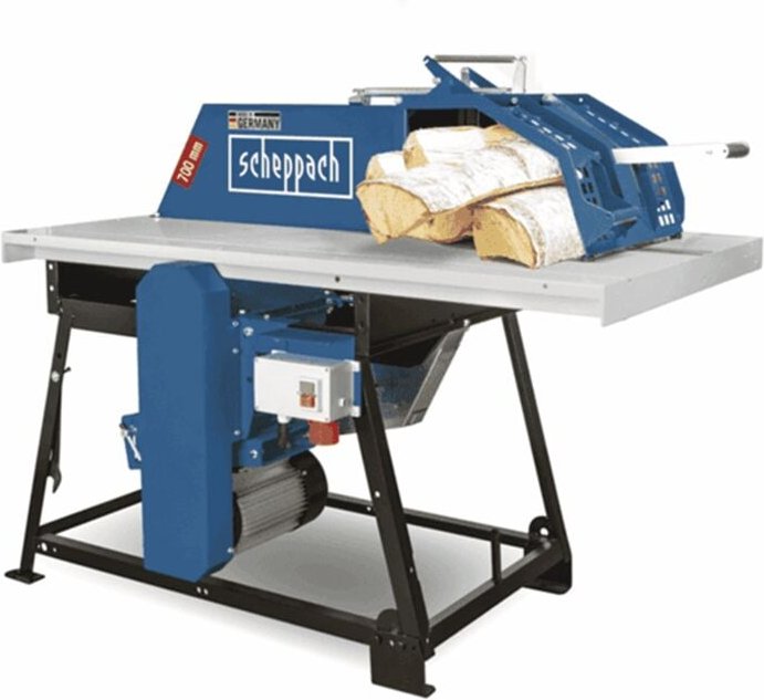 Scheppach - Rolltischkreissäge ke 70m 400V 700mm Sägeblatt Schutzklappe 5,2kW