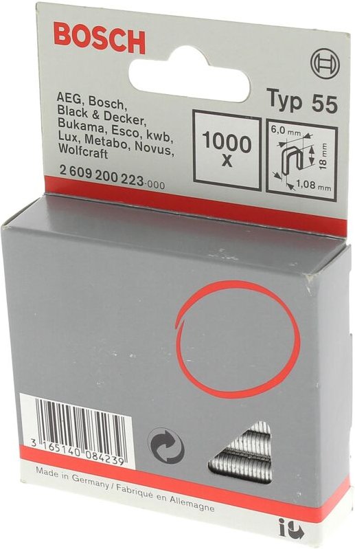 Thumbnail - Parkside ® - Heftklammern 18x6mm Typ 55 pro 1000 Stück für Heftgerät parkside