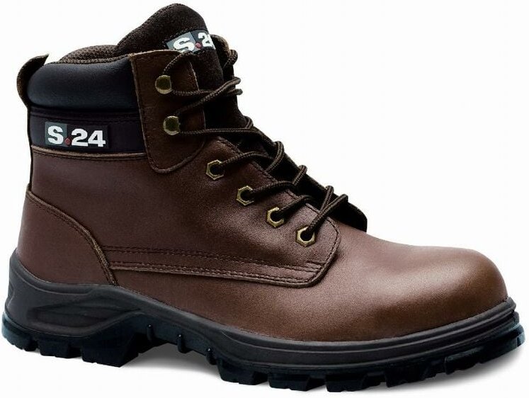 S 24 Bossi Industrie - Sicherheitsschuh S24 jungle S3 - Vollblüte braun - Größe 43 - 5302