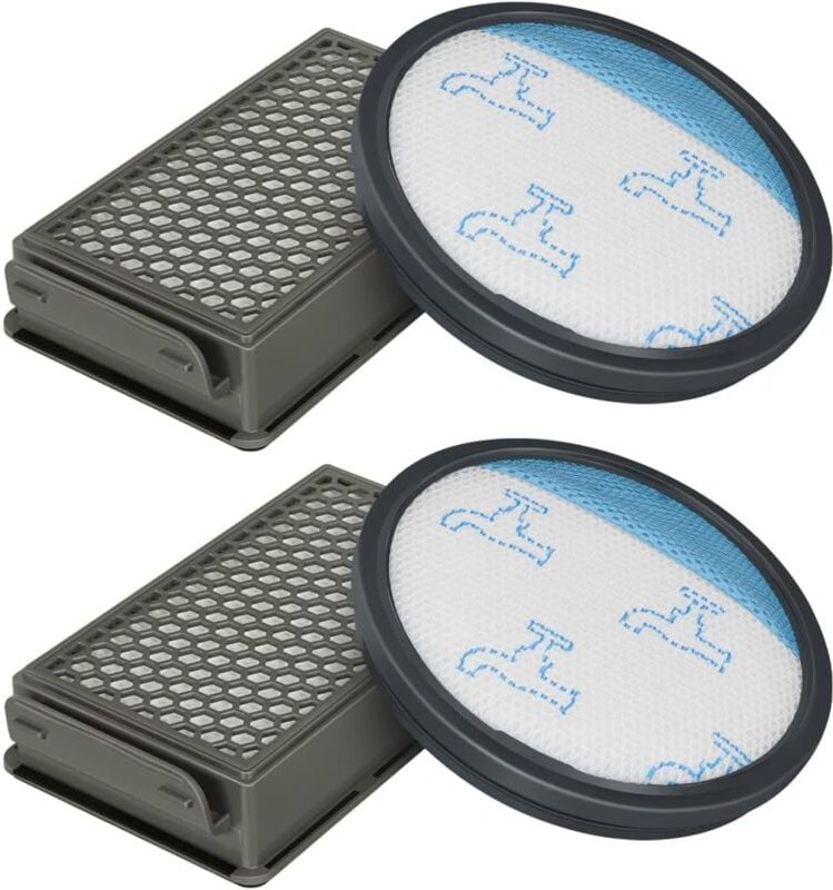 Thumbnail - HEPA-Filter-Set für Rowenta/Moulinex/Tefal Compact Power Cyclonic Staubsauger RO3731EA RO3753EA RO3786EA, Ersatzfilterzu...