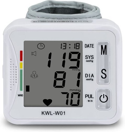 Aiperq - Intelligentes elektronisches Blutdruckmessgerät Handgelenk-Blutdruckmessgerät Automatische Messung Sprachübertr...