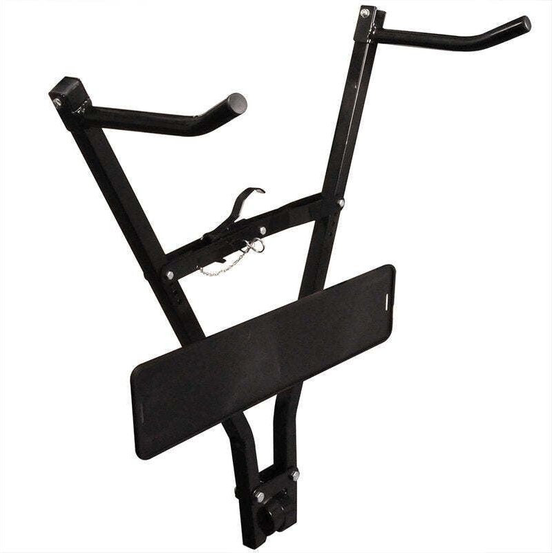 Fahrradtrager klick fast ii mit kennzeichenhalter