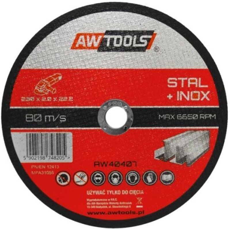 AWTOOLS METALLSCHEIBE 1151,0mm / 22,2