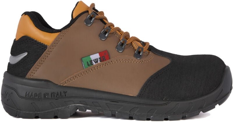 Scarpe antinfortunistiche Lewer High Frequency 500 S3 src - 43 eu - Braun