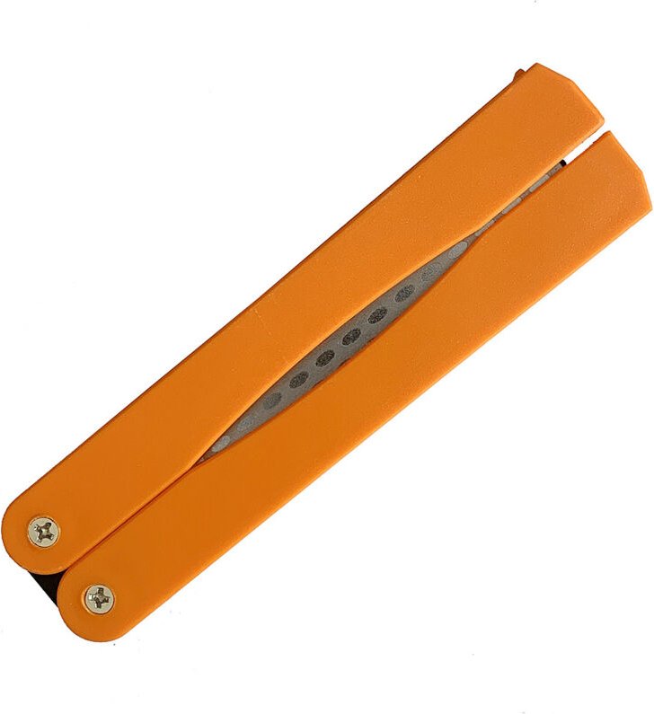 Sollbry - Messerschärfer, 400/600 Körnung, faltbarer Taschen-Diamantstein, doppelseitiger Diamantstein zum Schärfen von ...