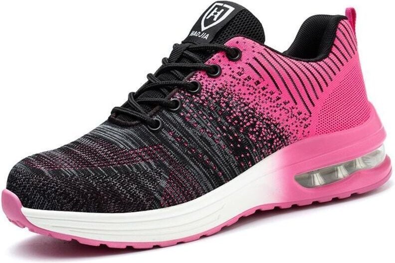 Thumbnail - Sicherheits-Sneaker, Arbeits-Sneaker mit Stahlkappe, leichte, bequeme Sicherheitsschuhe, Industrie-Arbeits-Sneaker mit L...