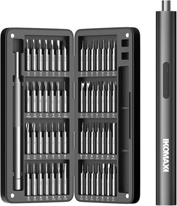Mini Elektro Schraubendreher Set, 58 in 1 Magnetische Präzisions-Schraubendreher Kit, Geeignet für Reparatur für iPhone,...