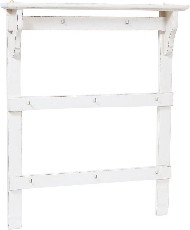 Biscottini - Kunsthandwerk aus massivem Lindenholz mit antikweißer Oberfläche. Hergestellt in Italien