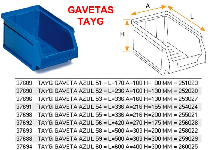 Thumbnail - Sichtlagerbox, 500x303x200 mm, 30 l, blau