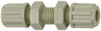 Riegler Gerade Schottverbindung, M16x1,5, für Schlauch 8/10 mm, SW 22, PP