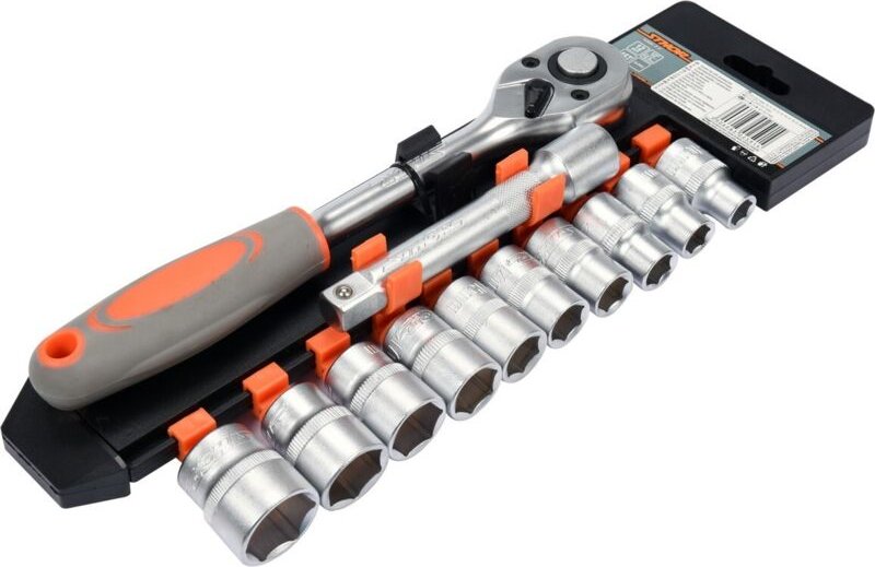 Toya - steckschlüsselsatz mit zubehör 1/2'''' , 12-TLG. / 58633 /