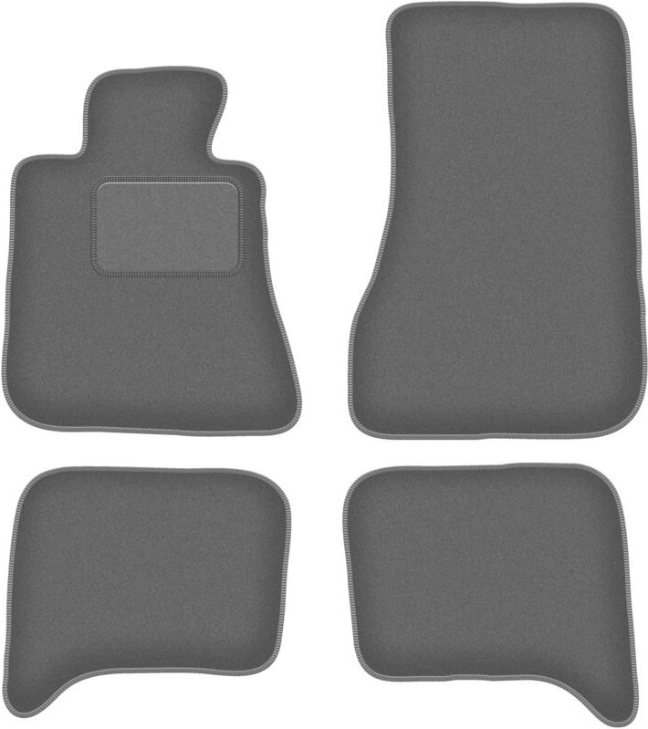 Graphit-Fußmatten für: BMW 5 E28 Limousine (1980-1990)
