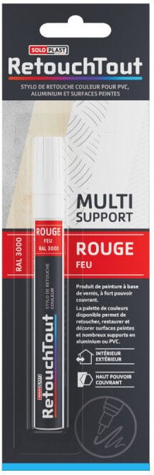 Farbretuschierstift - Feuerrot - 10ml - Soloplast