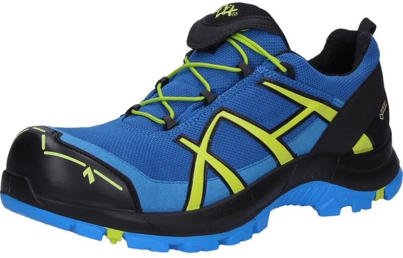 Haix - Sicherheitshalbschuh Safety 40 low esd gtx blue-citrus S3 Gr. 47 (Uk 11,5)