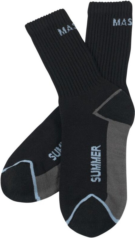 Mascot Arbeitssocken Manica Gr. 44-48 schwarz/hellblau