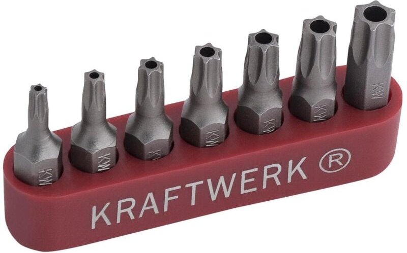 Kraftwerk - 7-t. 1/4' Maschinen-TX-Bit-Satz T10-40