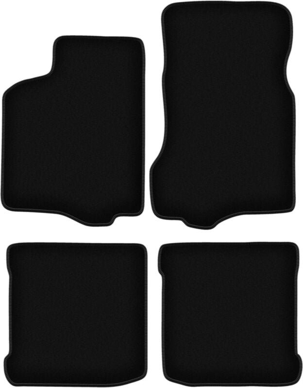 BASIC schwarze Veloursmatten für: Seat Cordoba I Limousine (1993-2002)