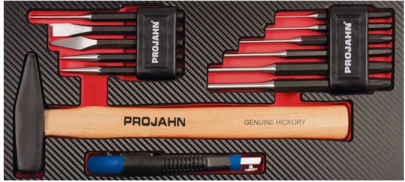 Schlagwerkzeug Einlage 13-tlg. - Projahn