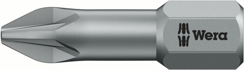 Thumbnail - Bit Torsion 1/4 din 3126 C6,3 PZ2x25mm Wera