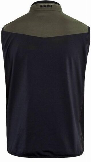 Thumbnail - Blaklader - Softshell-Weste ärmellos + Stretch Khaki-Grün/Schwarz t.l 385025164599